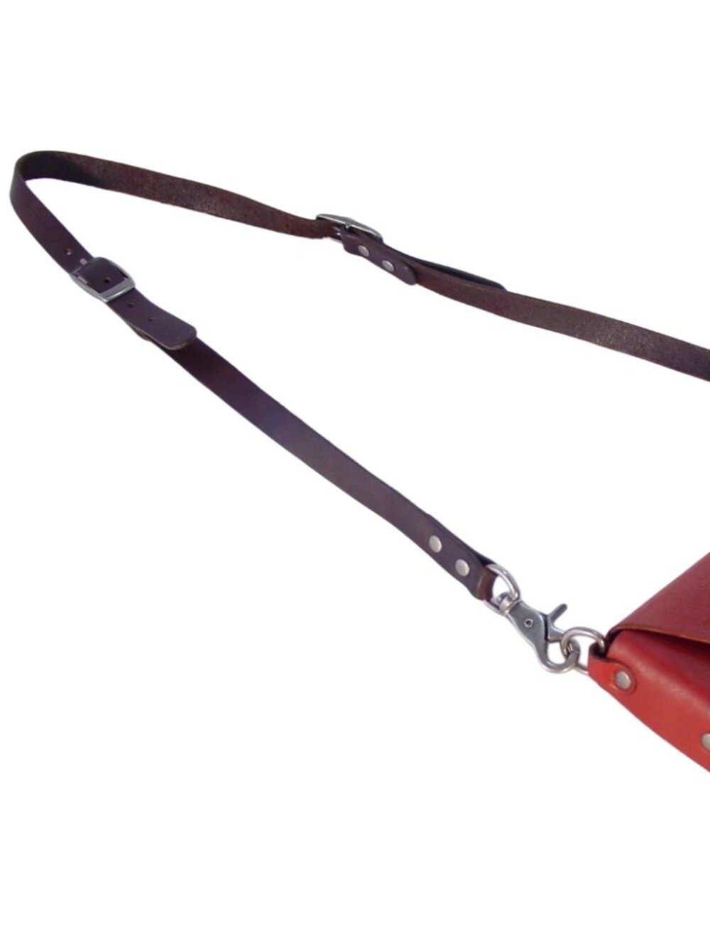 DEAN ACCESSORIES $145 Asymmetrical Convertible Clutch Crossbody Bag - Made in LA - Picture 6 of 8